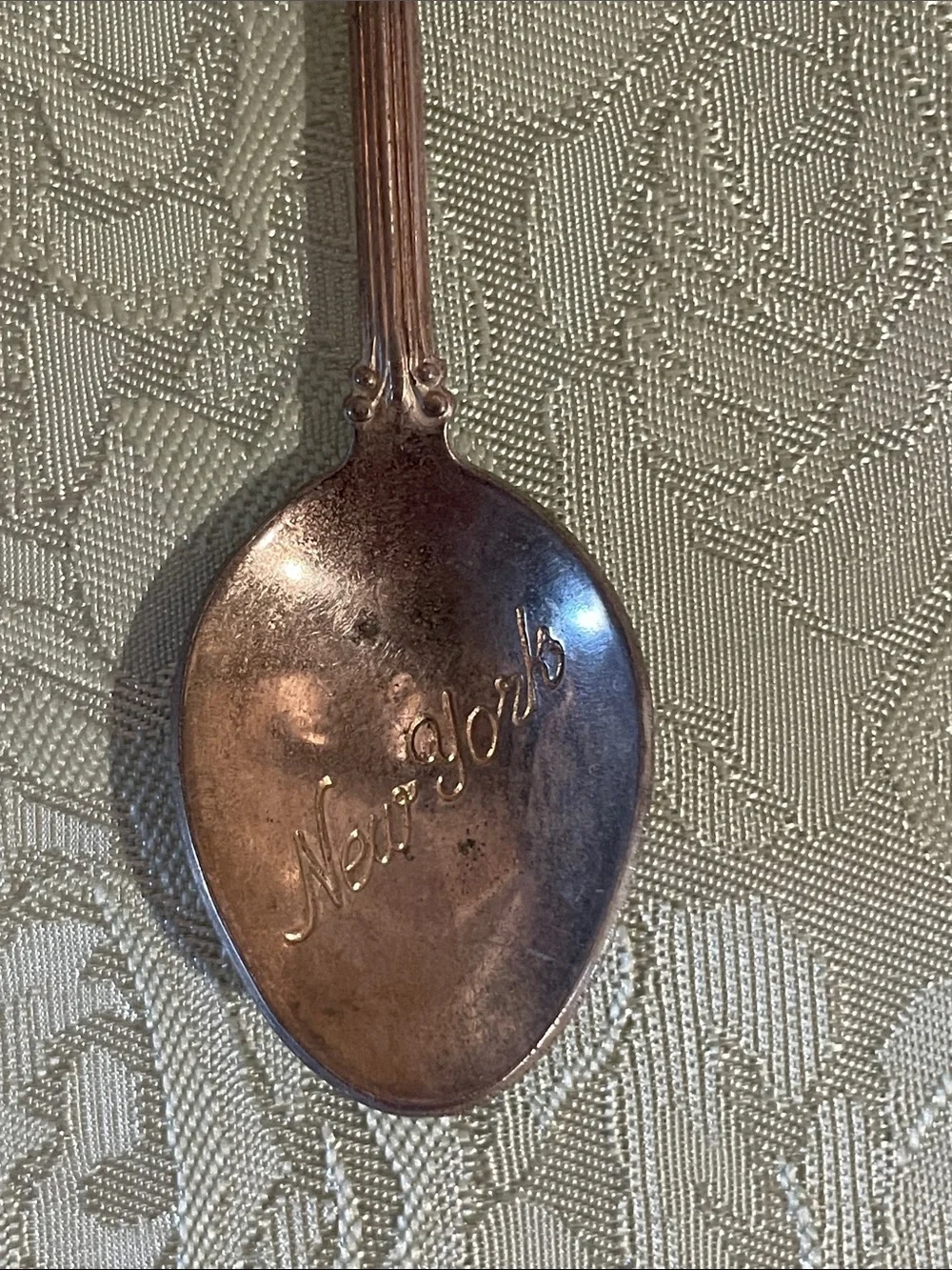 New York Collectible Souvenir Spoon - Silver-Tone